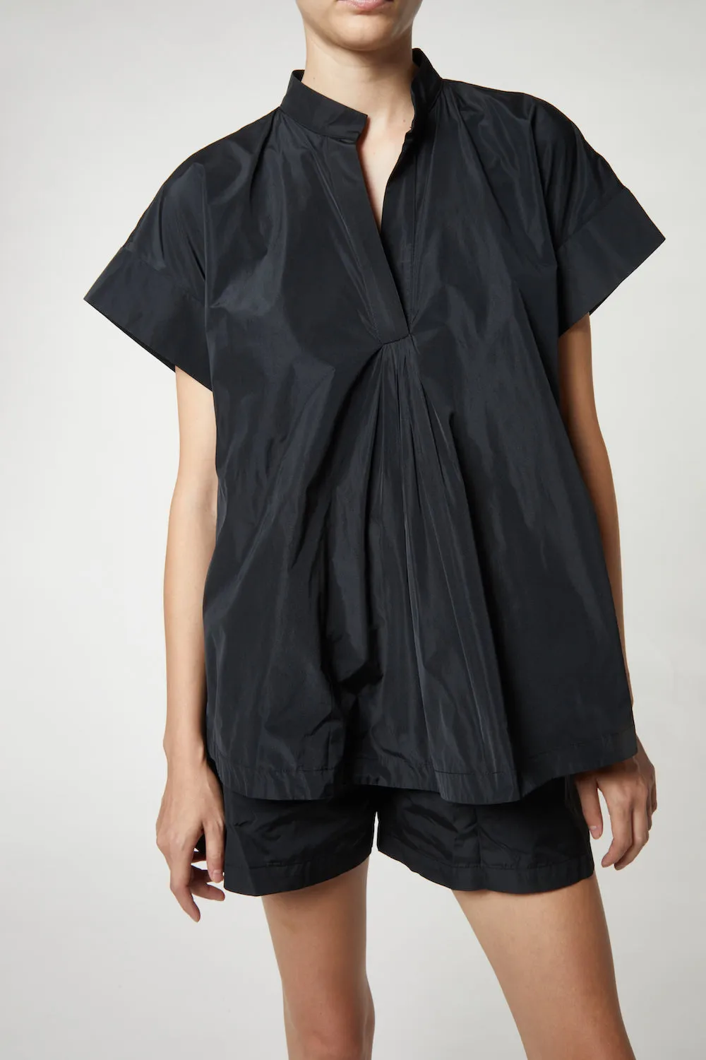 Sienna Taffeta Blouse, Black sold by Saint Art product image thumbnail 3