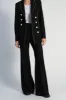 Flo High Waisted Flare Pant, Black sold by Saint Art