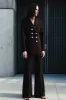 Flo High Waisted Flare Pant, Black sold by Saint Art