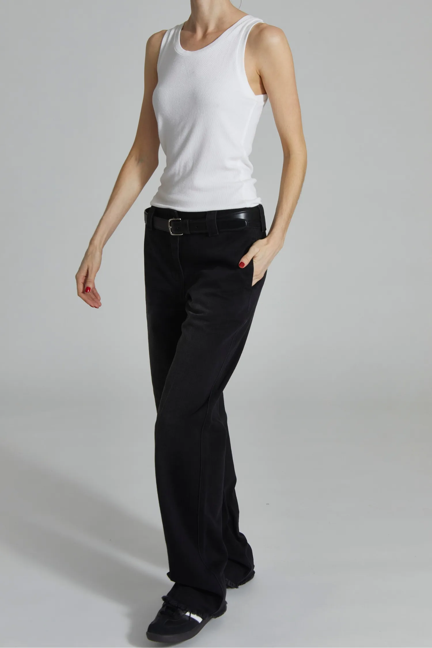 Soren Jersey Tank, White sold by Saint Art product image thumbnail 4