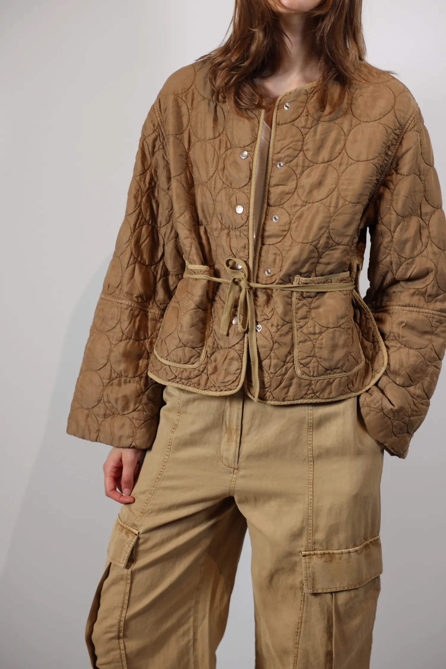 Oliver Quilted Jacket, Dijon sold by Saint Art product image thumbnail 5