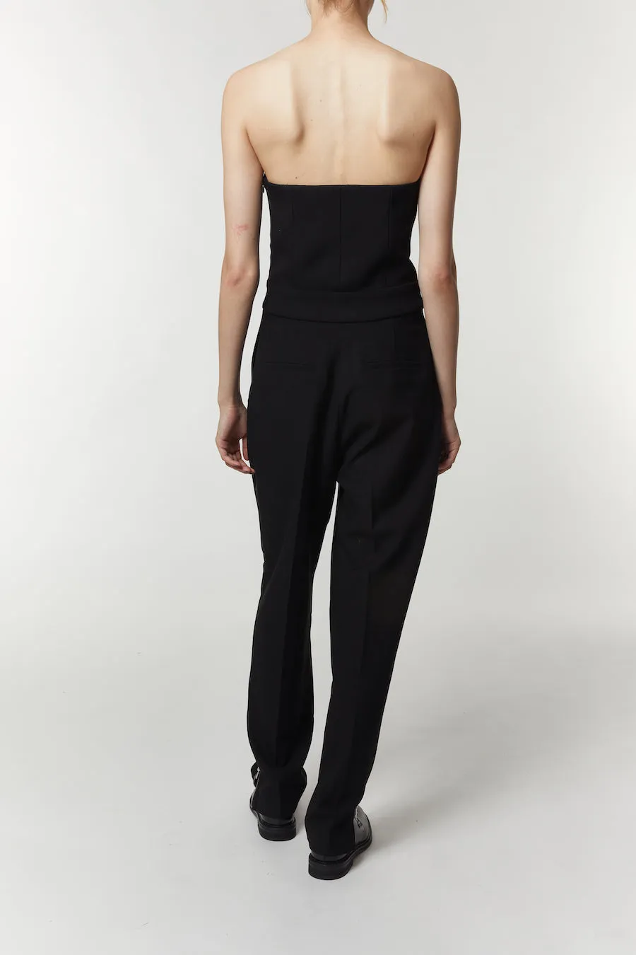 Spencer Suiting Jumpsuit, Black sold by Saint Art product image thumbnail 4