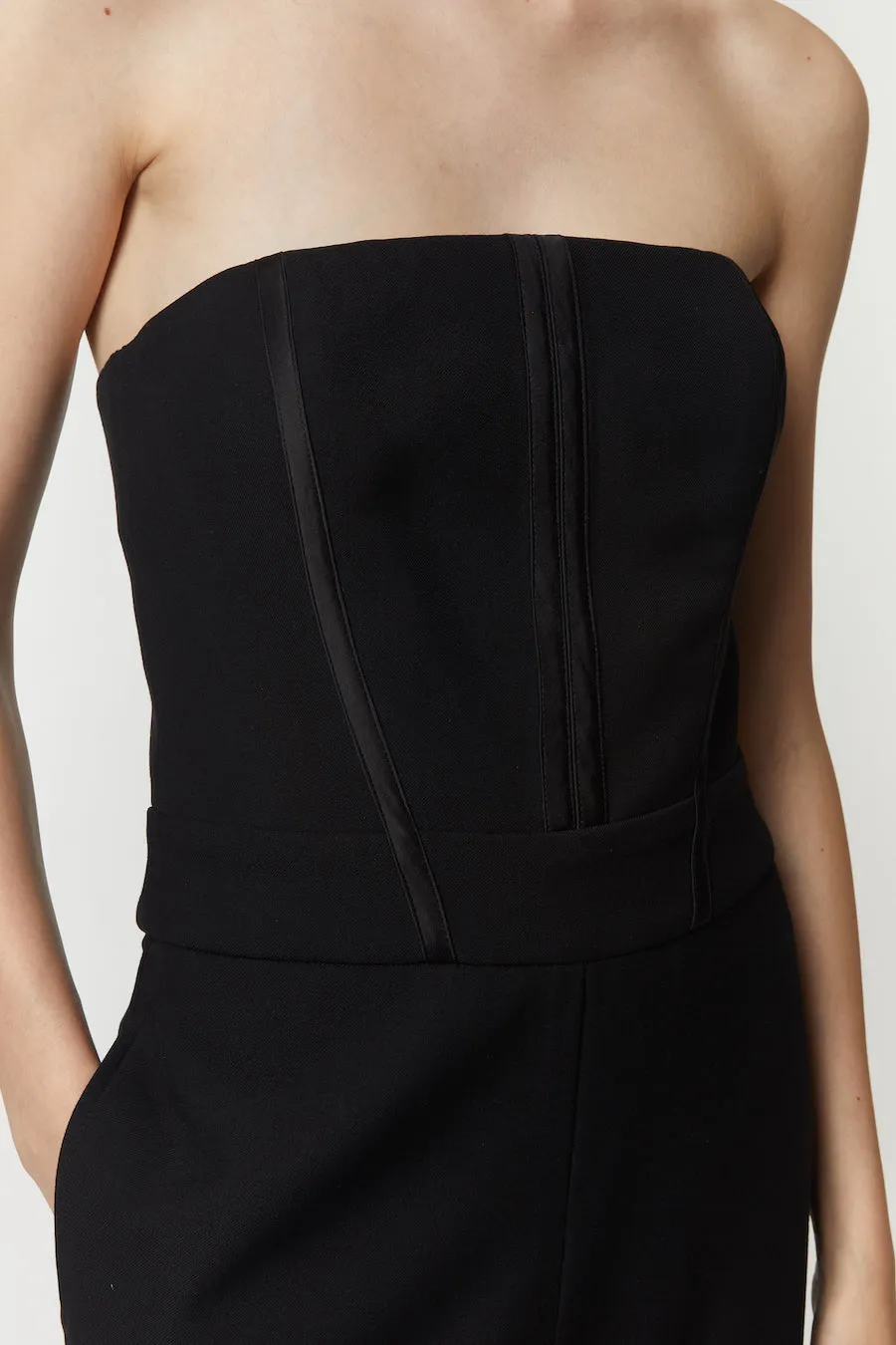Spencer Suiting Jumpsuit, Black sold by Saint Art product image thumbnail 5
