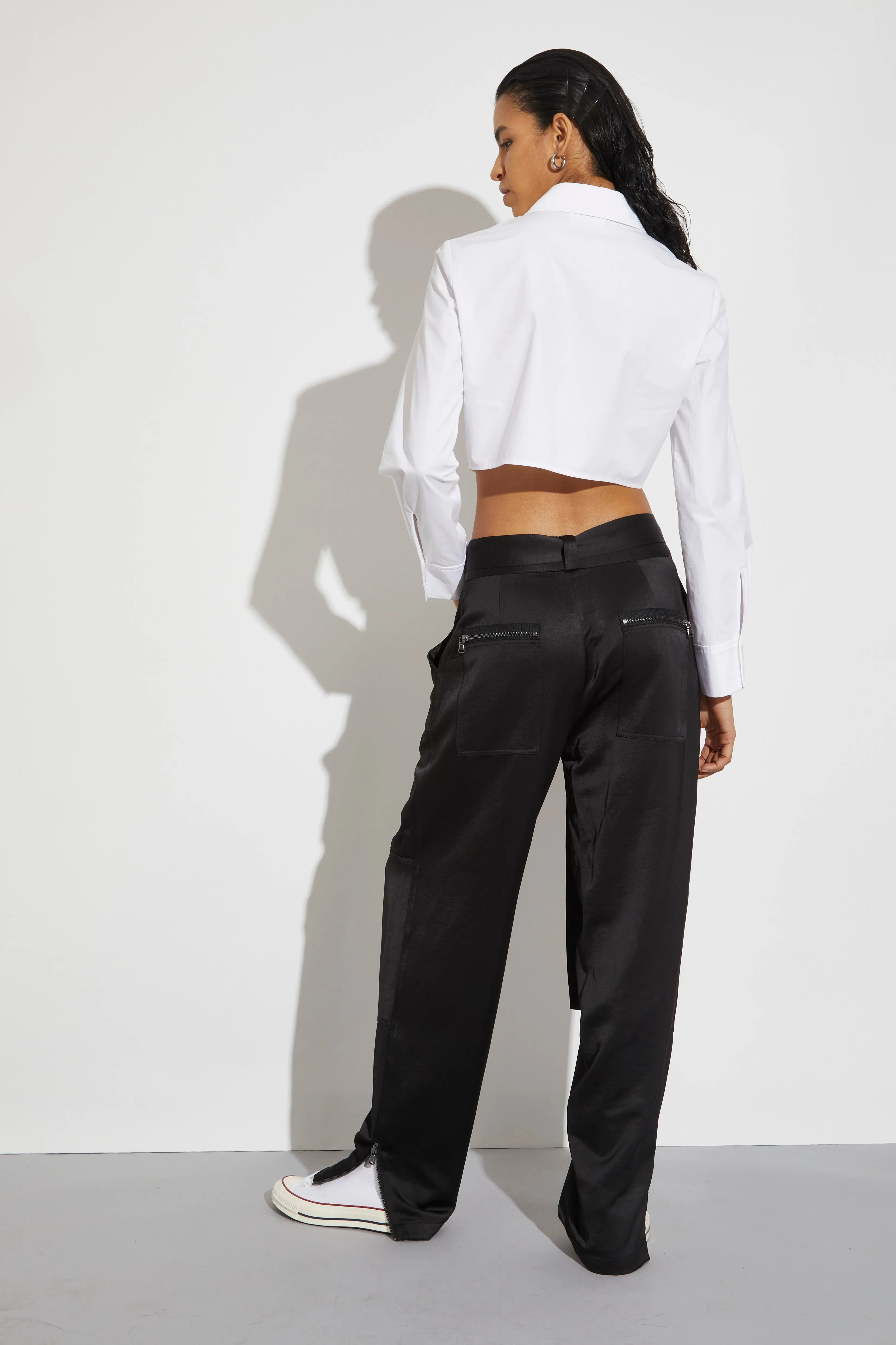 Joyce Tuxedo Shirt, White sold by Saint Art product image thumbnail 2