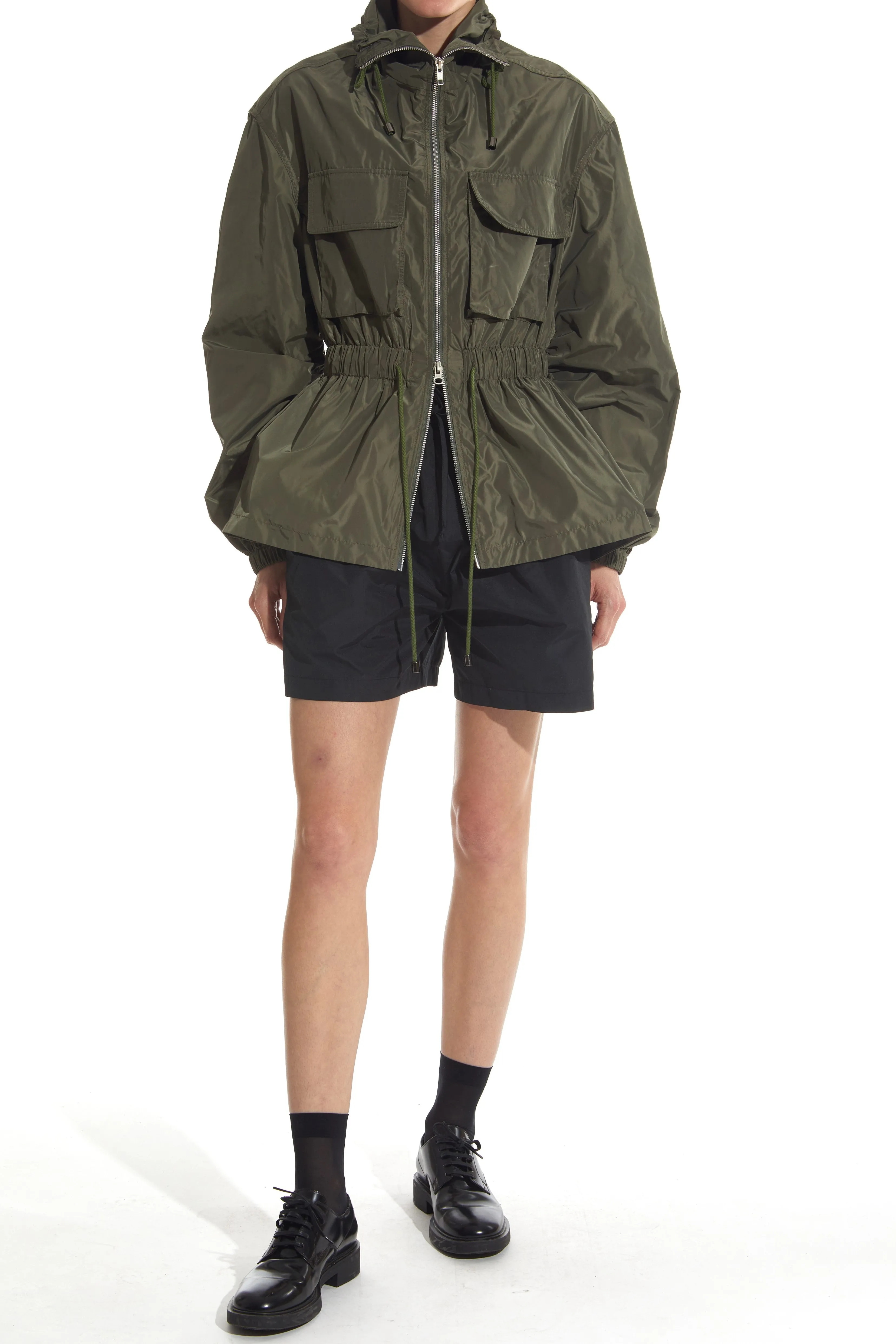 Camden Zip Front Jacket, Olive sold by Saint Art product image thumbnail 5