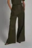 Argo Wideleg Trouser, Olive sold by Saint Art