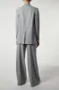 Dylan Tuxedo Jacket, Light Grey sold by Saint Art