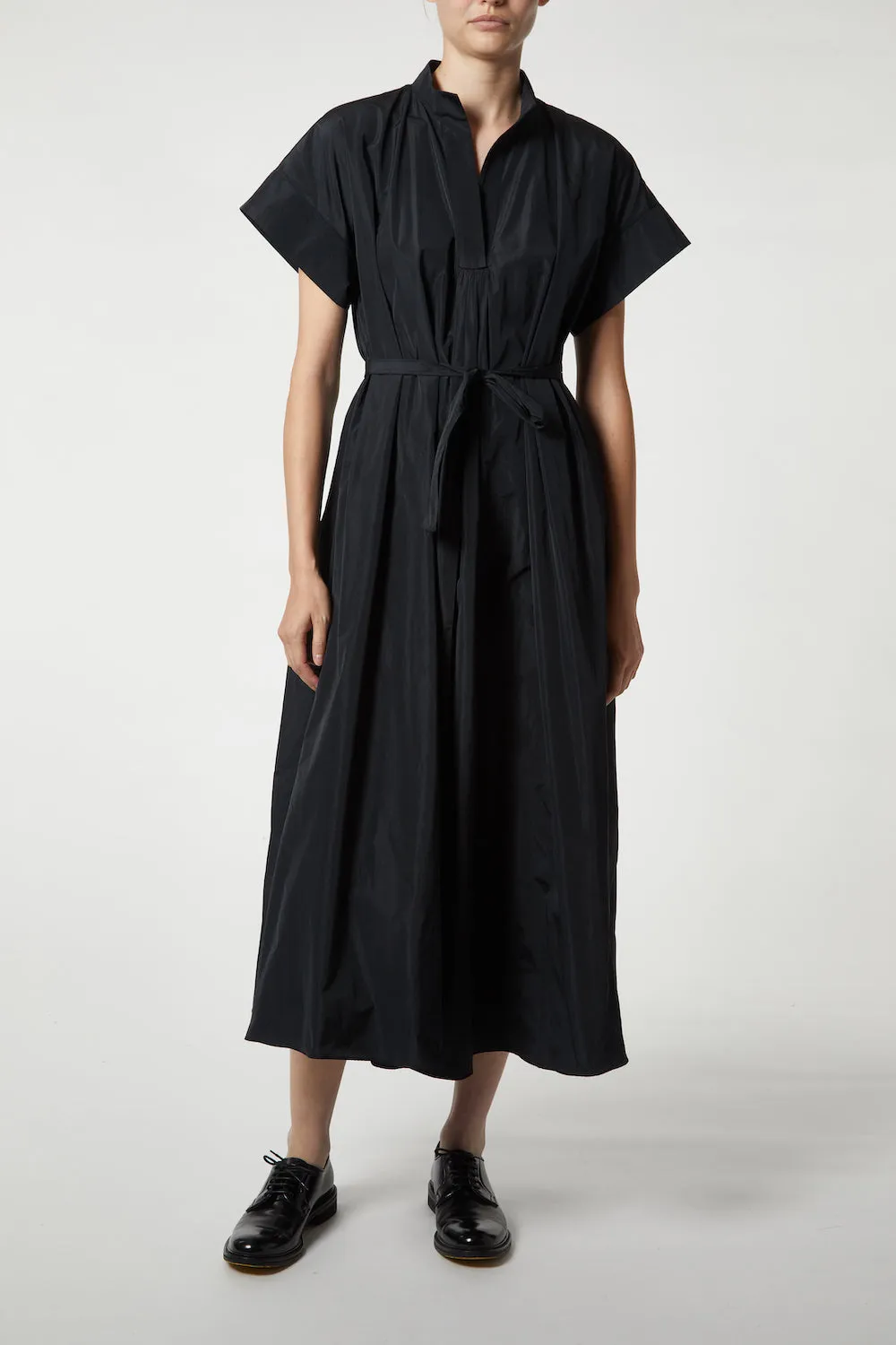 Brekkyn Taffeta Maxi Dress, Black sold by Saint Art product image thumbnail 3
