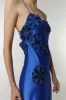 Sage Slip Dress with Crochet, French Blue sold by Saint Art