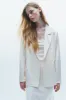 Adalee Charmeuse Blazer sold by Saint Art
