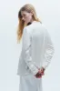 Adalee Charmeuse Blazer sold by Saint Art
