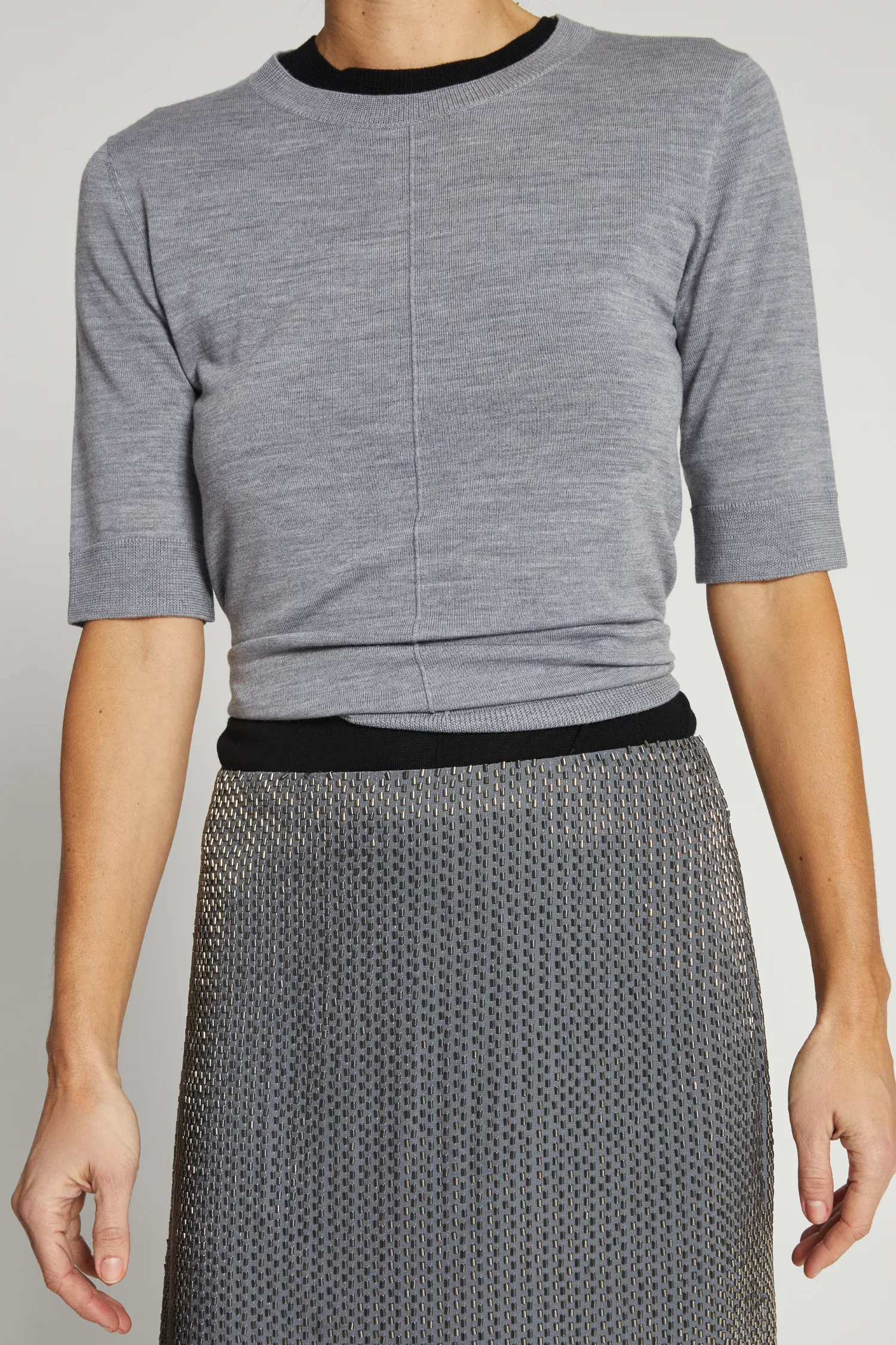 Lucia Short Sleeve Sweater sold by Saint Art product image thumbnail 3
