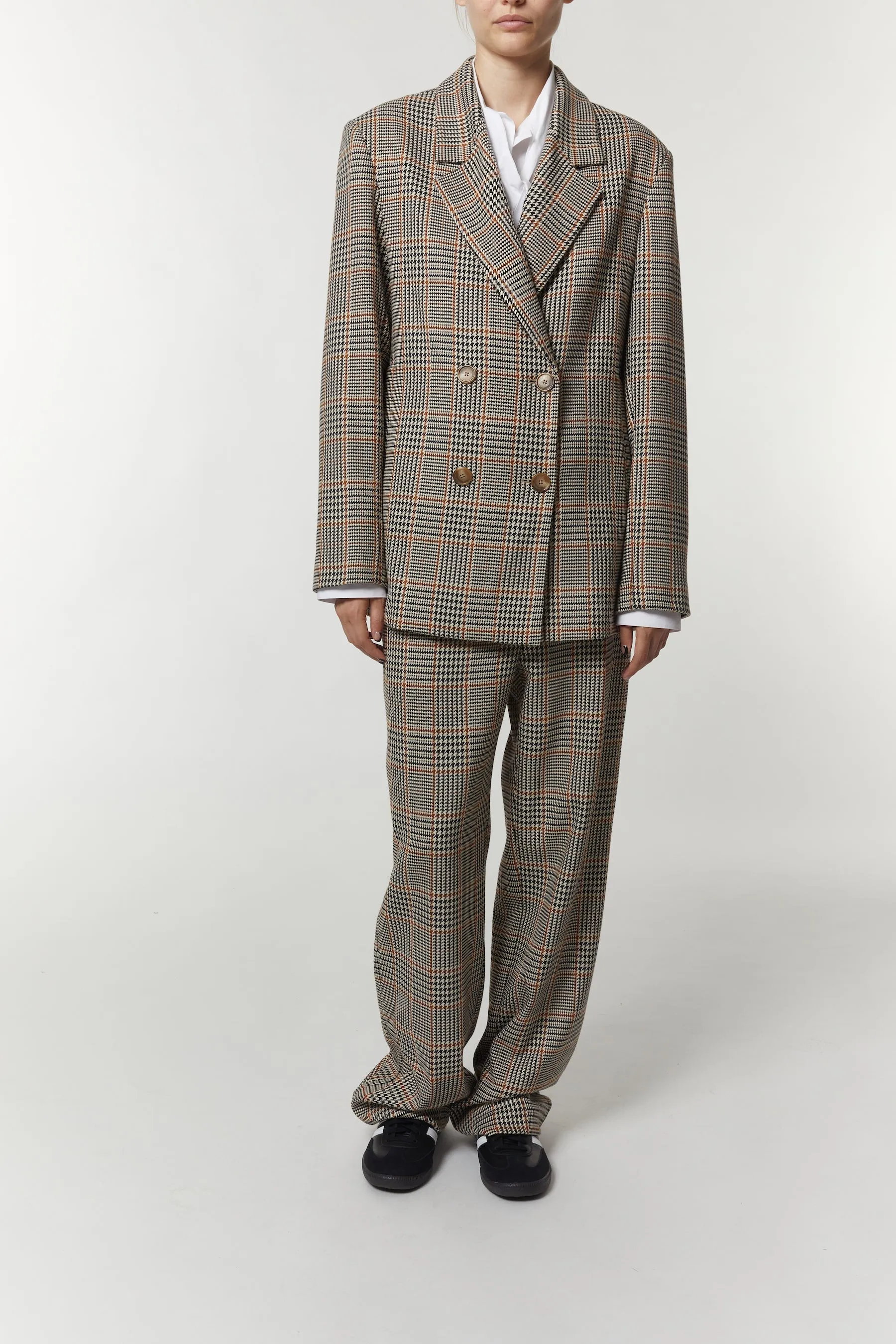 Taylor Blazer, Houndstooth Plaid sold by Saint Art product image thumbnail 2