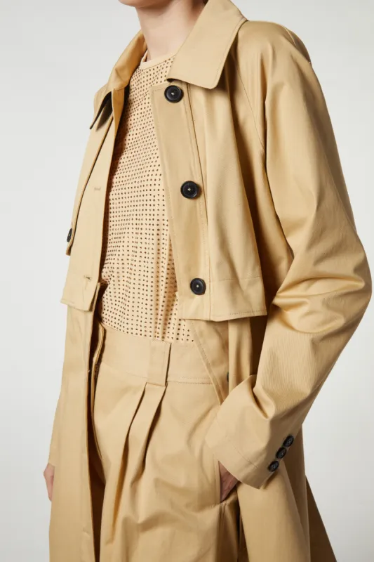London Convertible Trench, Khaki made by Saint Art