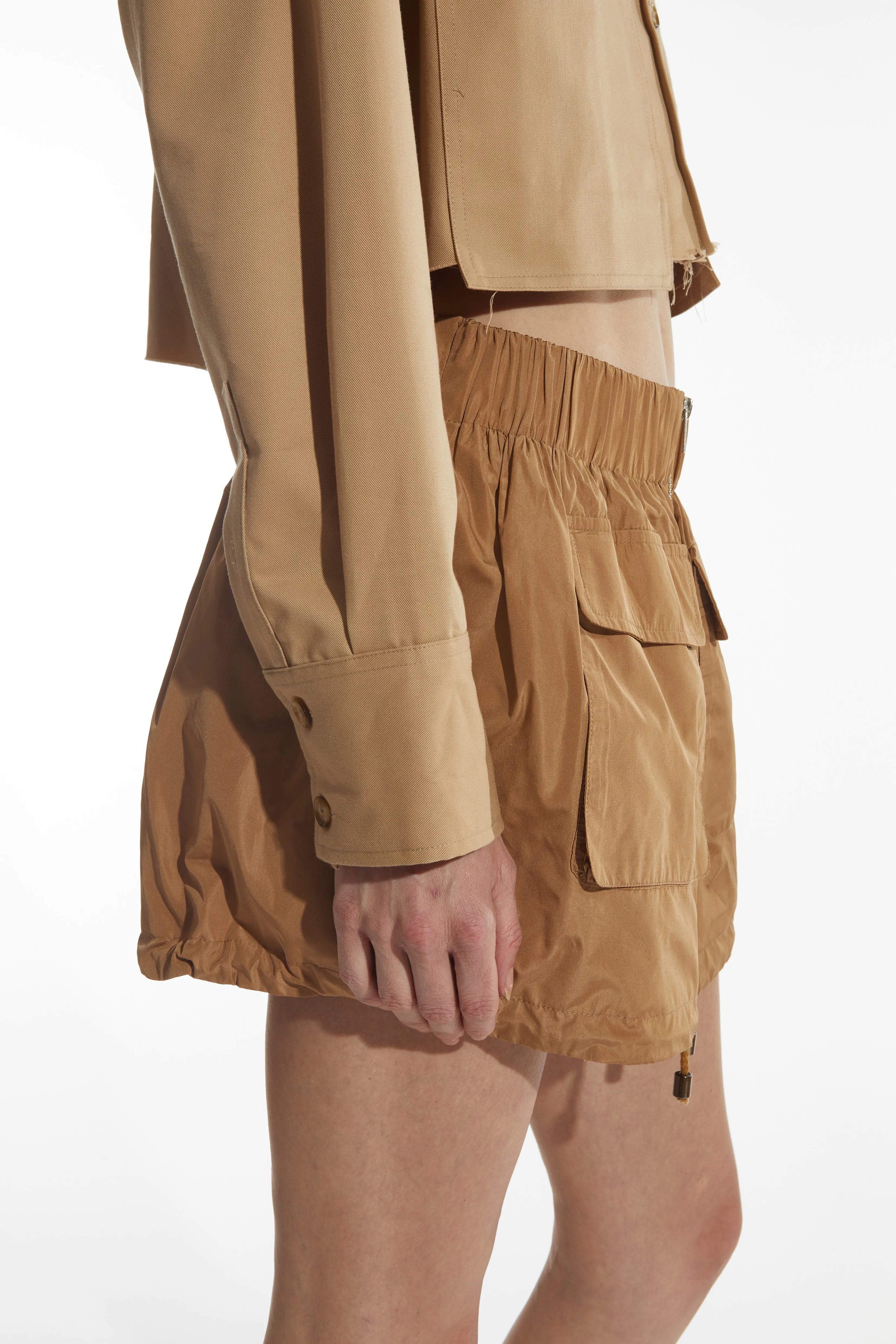 Cassie Cargo Skirt, Khaki sold by Saint Art product image thumbnail 5