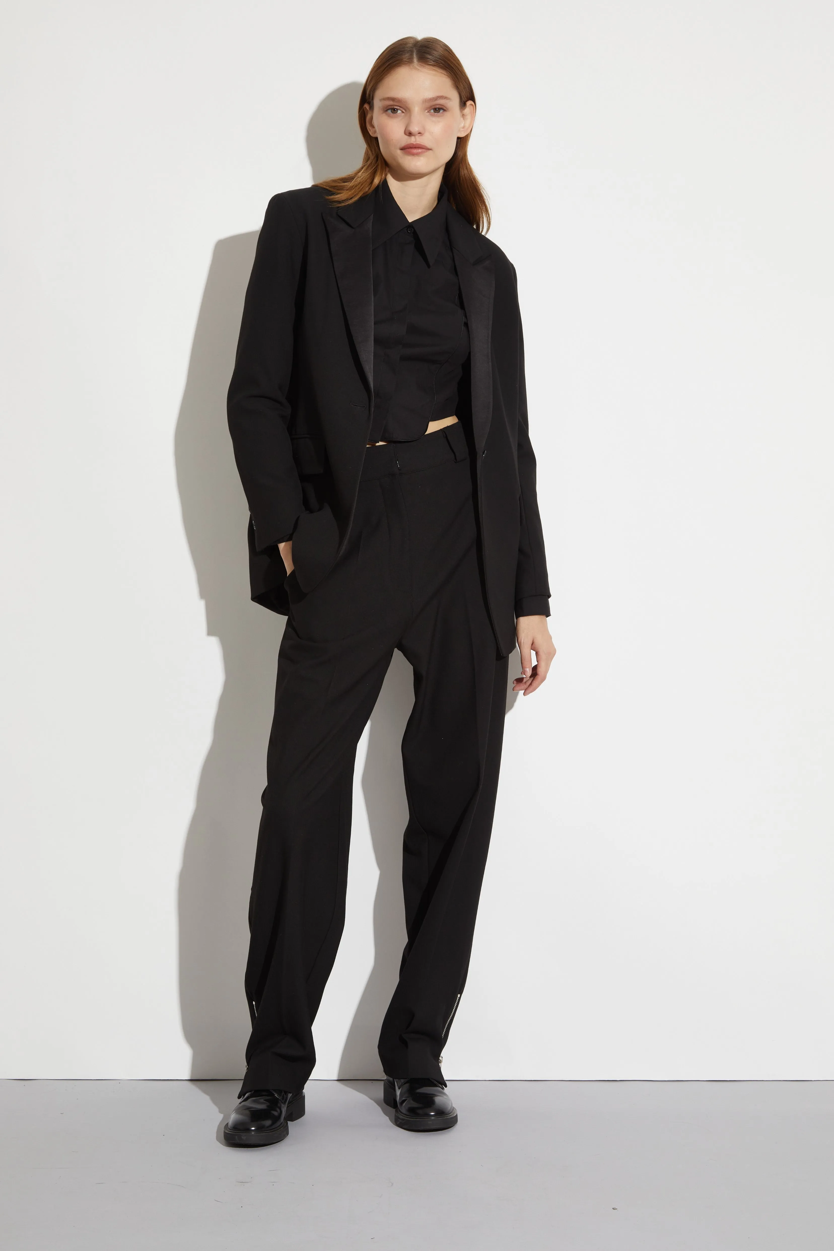 Finley High-rise Cigarette Trouser sold by Saint Art