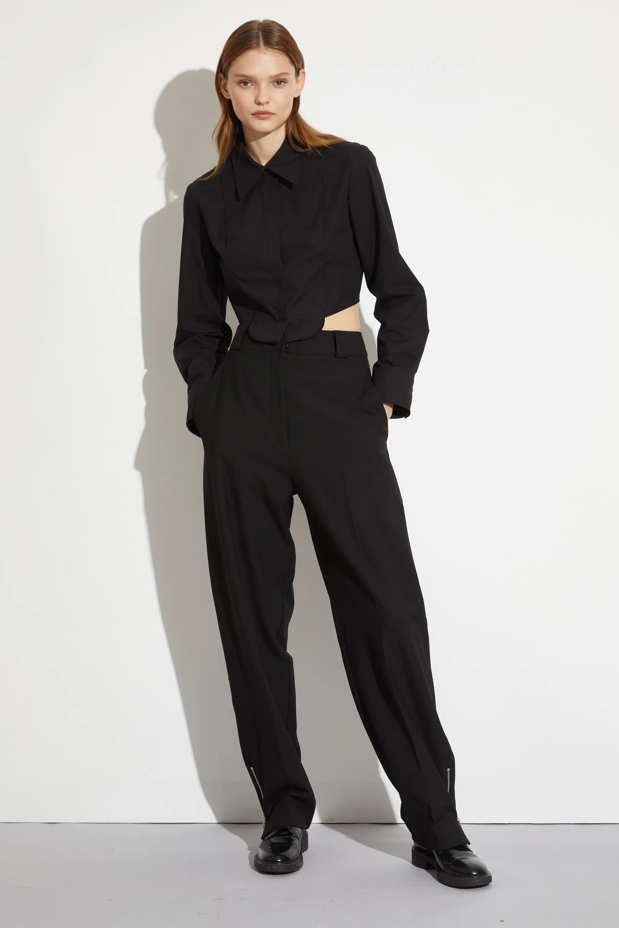 Finley High-rise Cigarette Trouser sold by Saint Art product image thumbnail 2