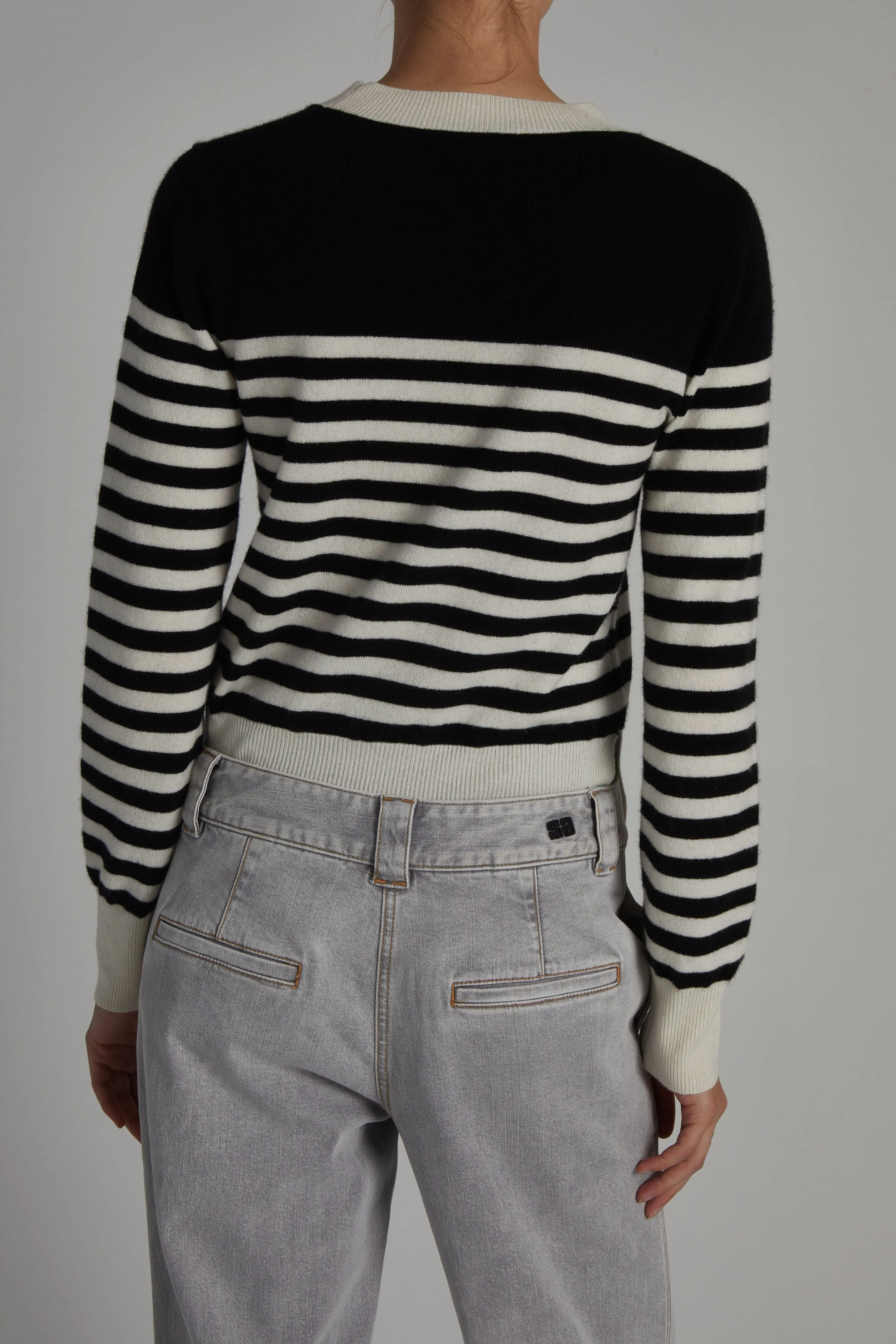 Baret Striped Cashmere Blend Sweater sold by Saint Art product image thumbnail 2