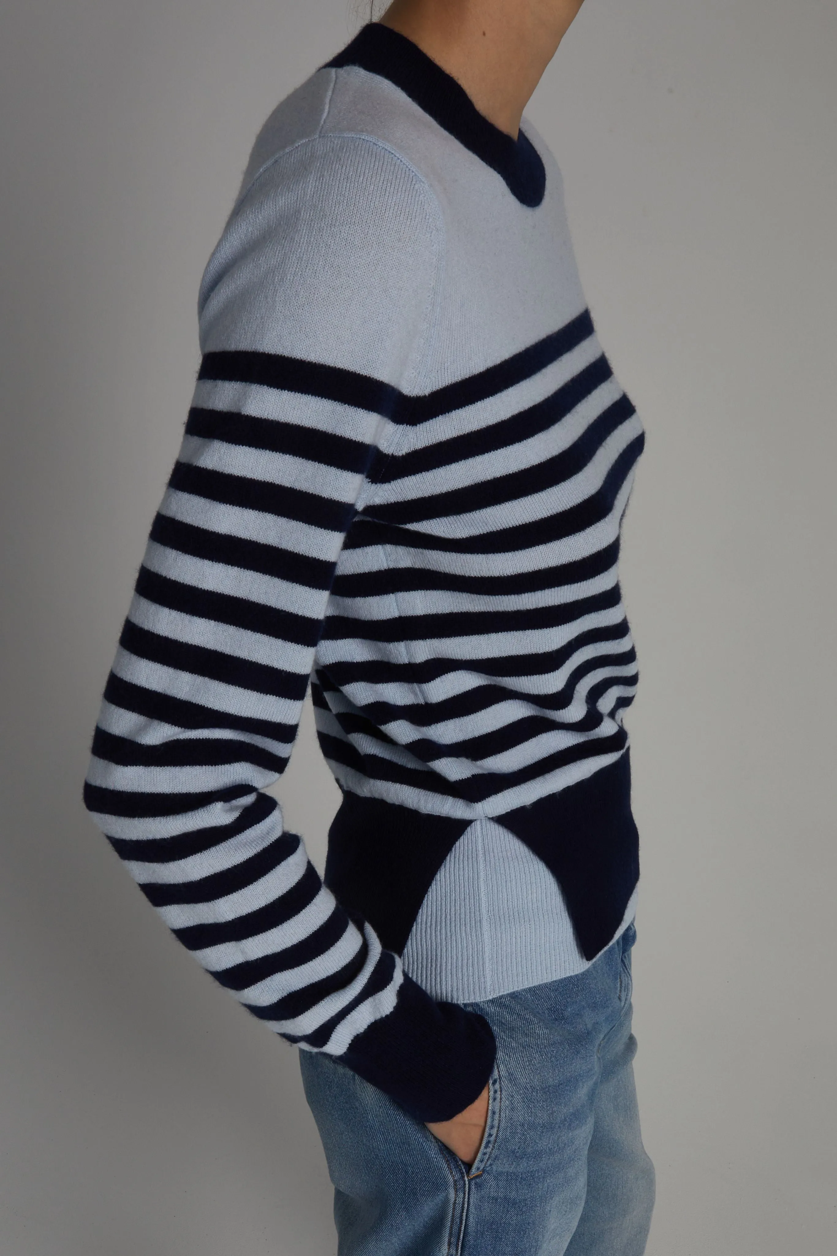 Baret Striped Cashmere Blend Sweater sold by Saint Art product image thumbnail 4