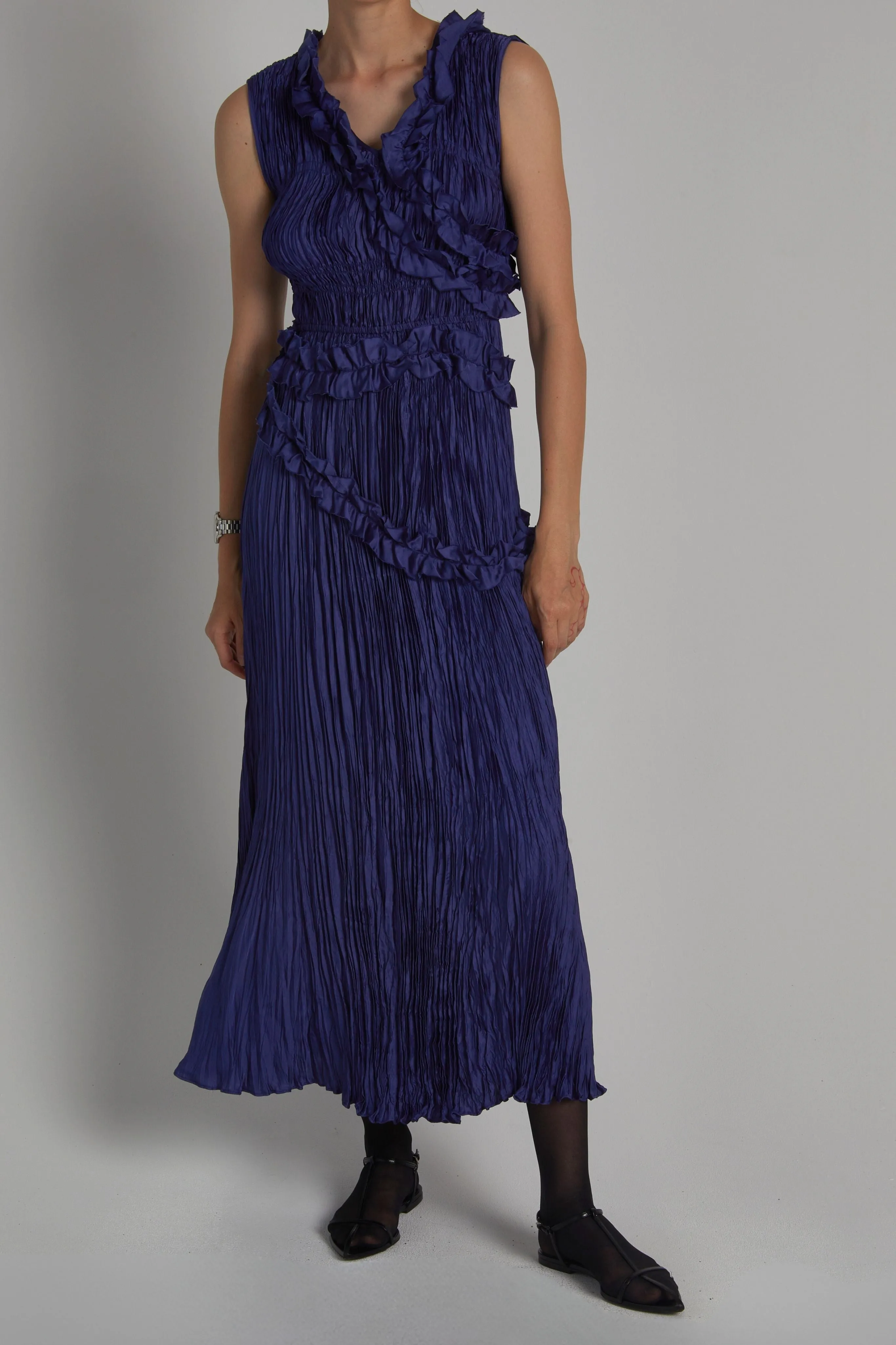 Willa Maxi Dress, Midnight sold by Saint Art product image thumbnail 3