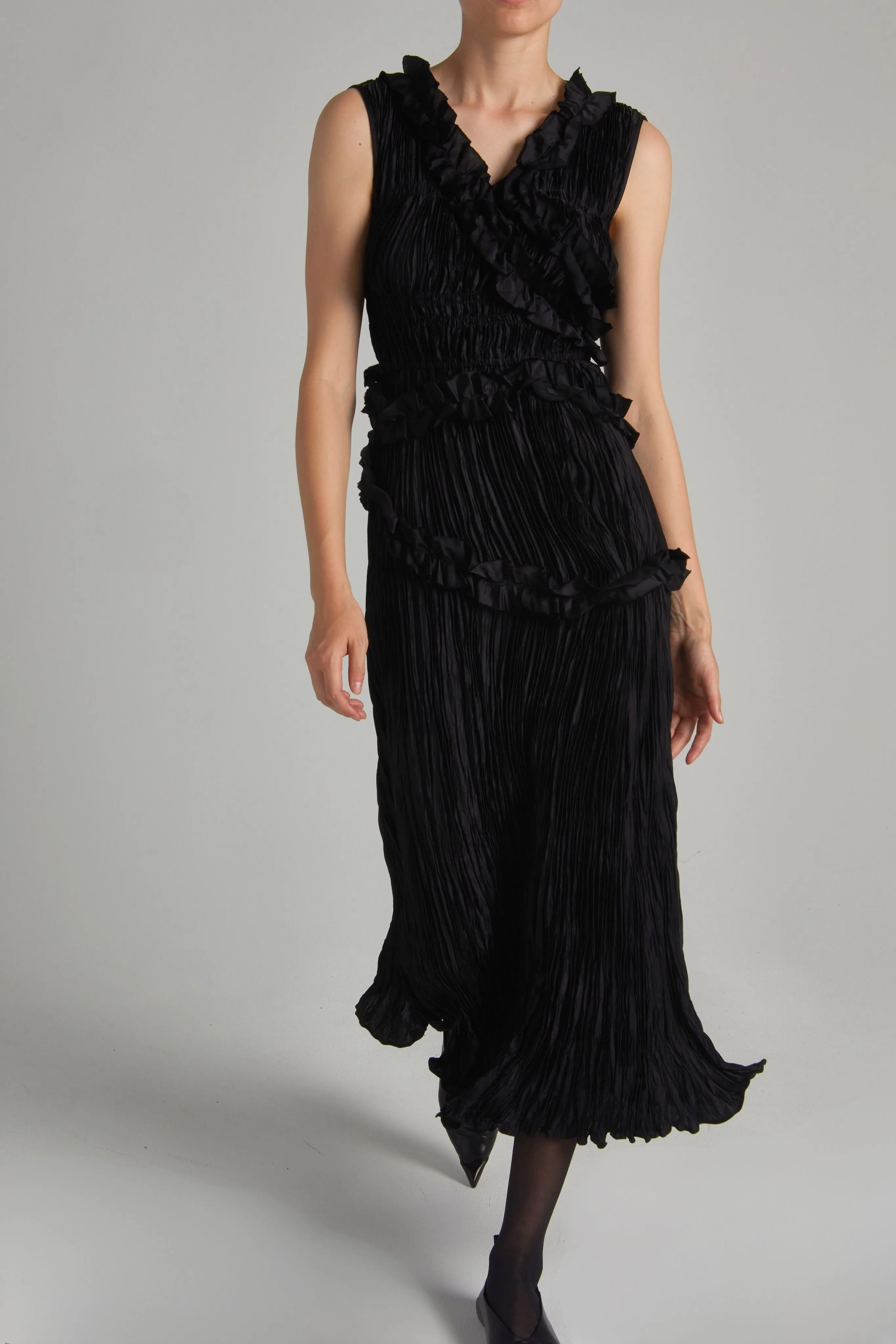 Willa Maxi Dress, Midnight sold by Saint Art product image thumbnail 5