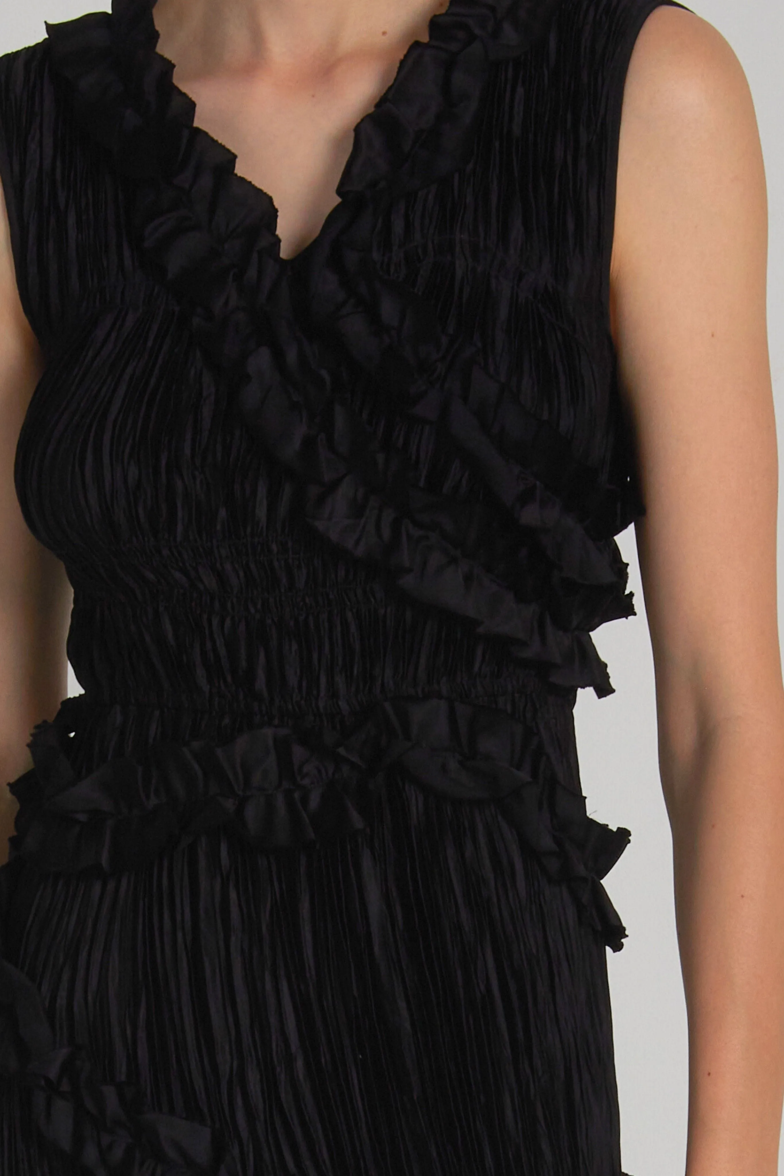 Willa Maxi Dress, Black sold by Saint Art product image thumbnail 3