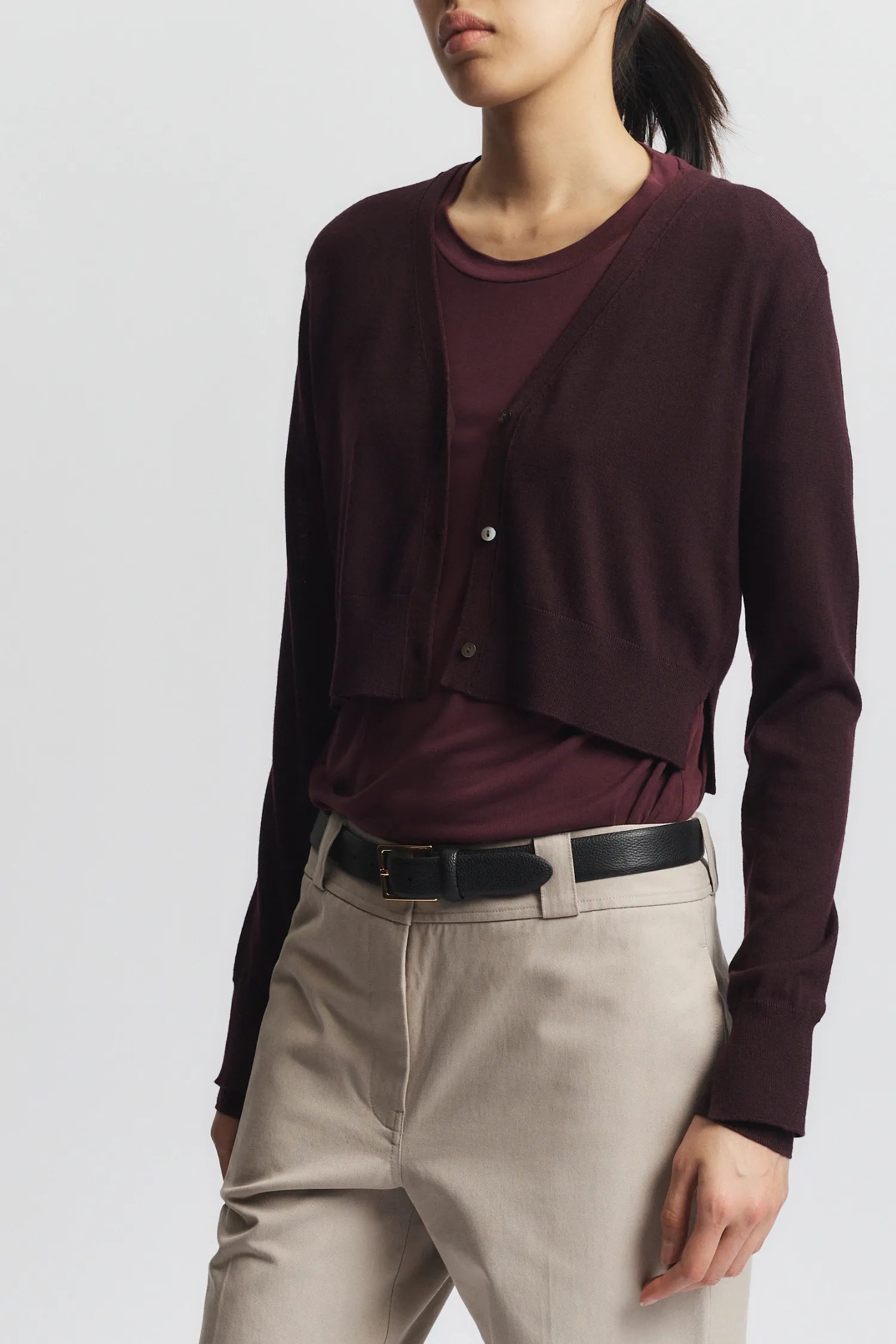 Zola Crewneck Tee, Grape sold by Saint Art product image thumbnail 4