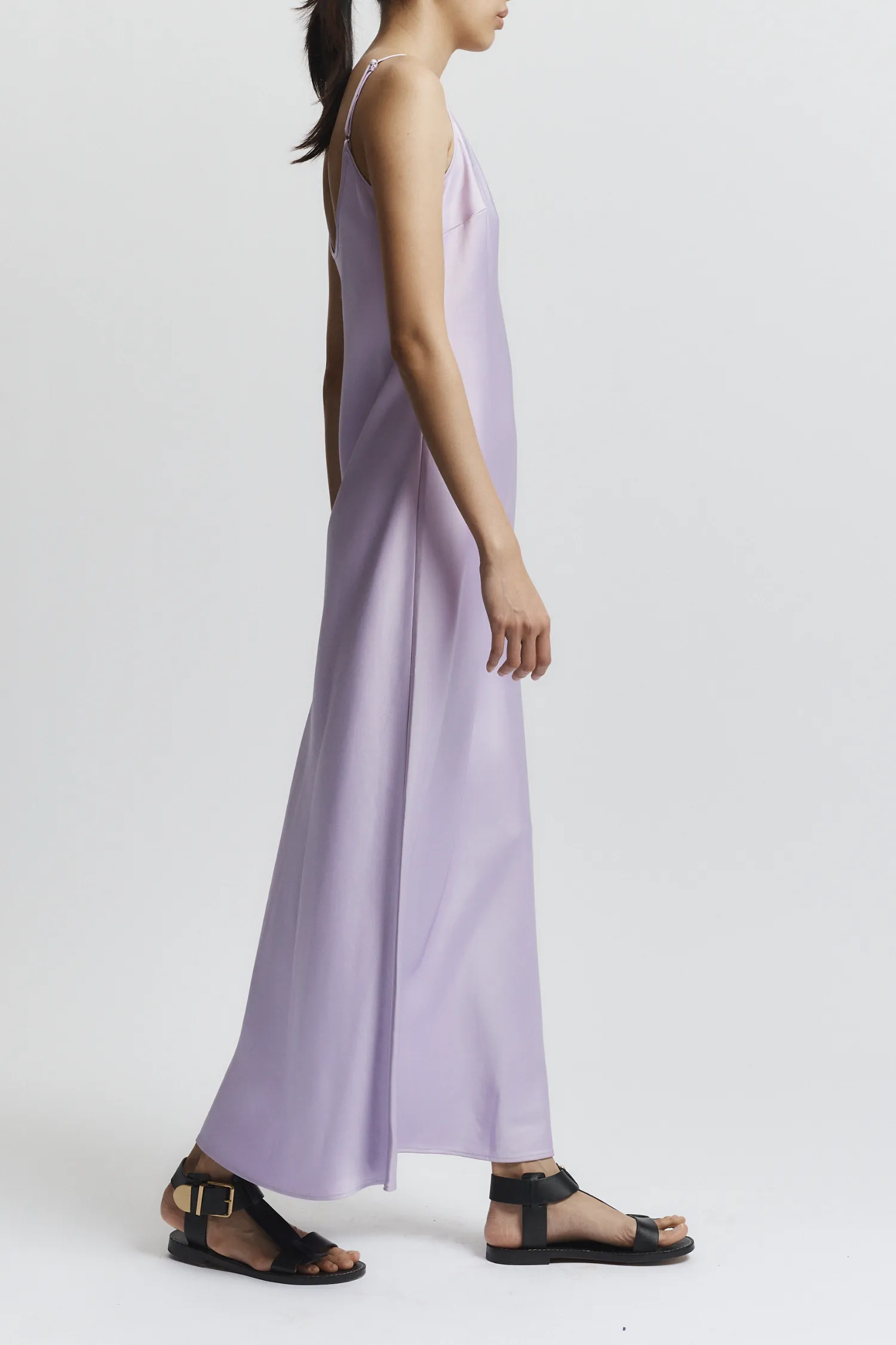 Haley Slip Dress, Lilac sold by Saint Art