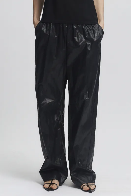 Jakob Pull On Pant, Black sold by Saint Art