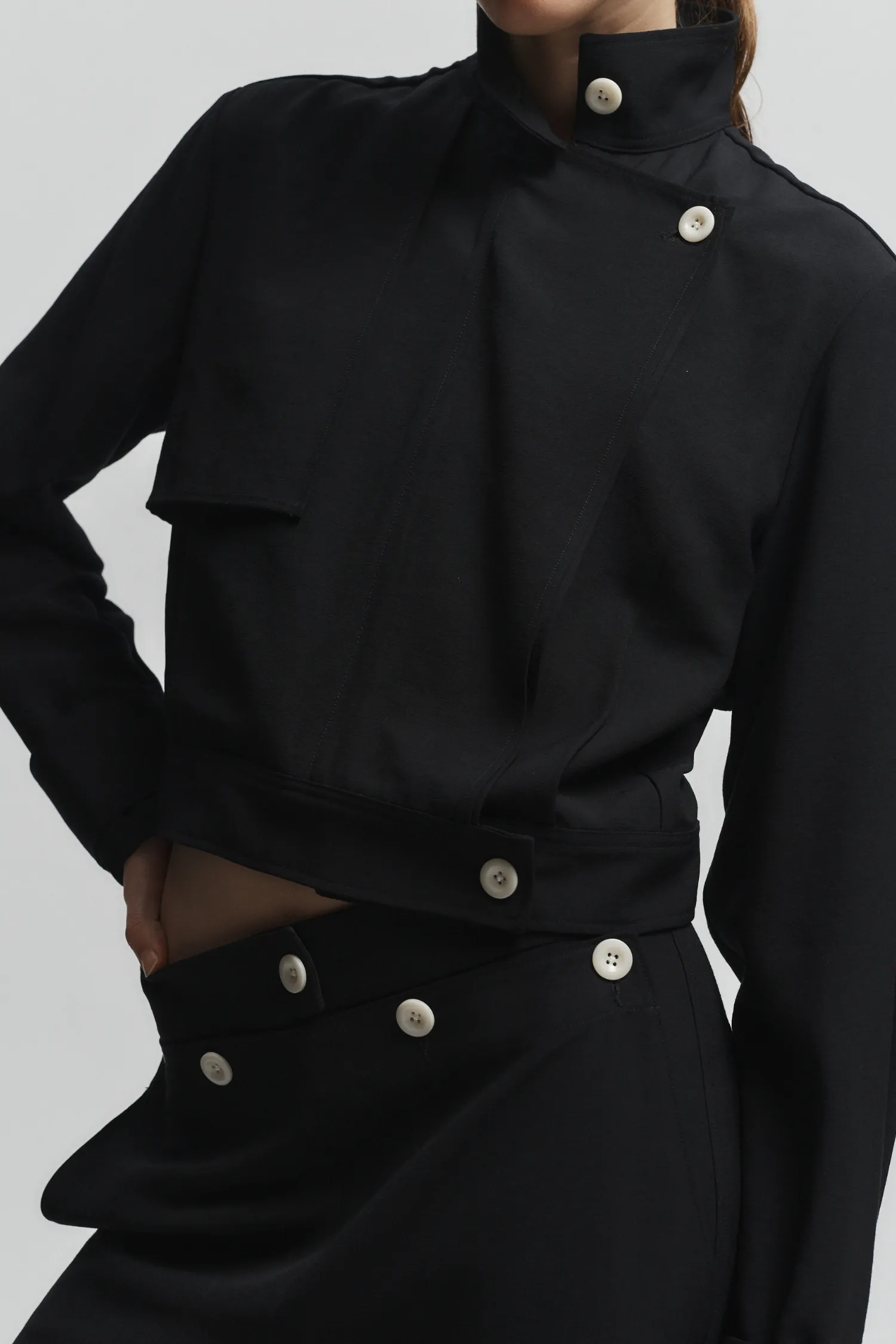 Paxton Bomber Jacket, Black sold by Saint Art product image thumbnail 2