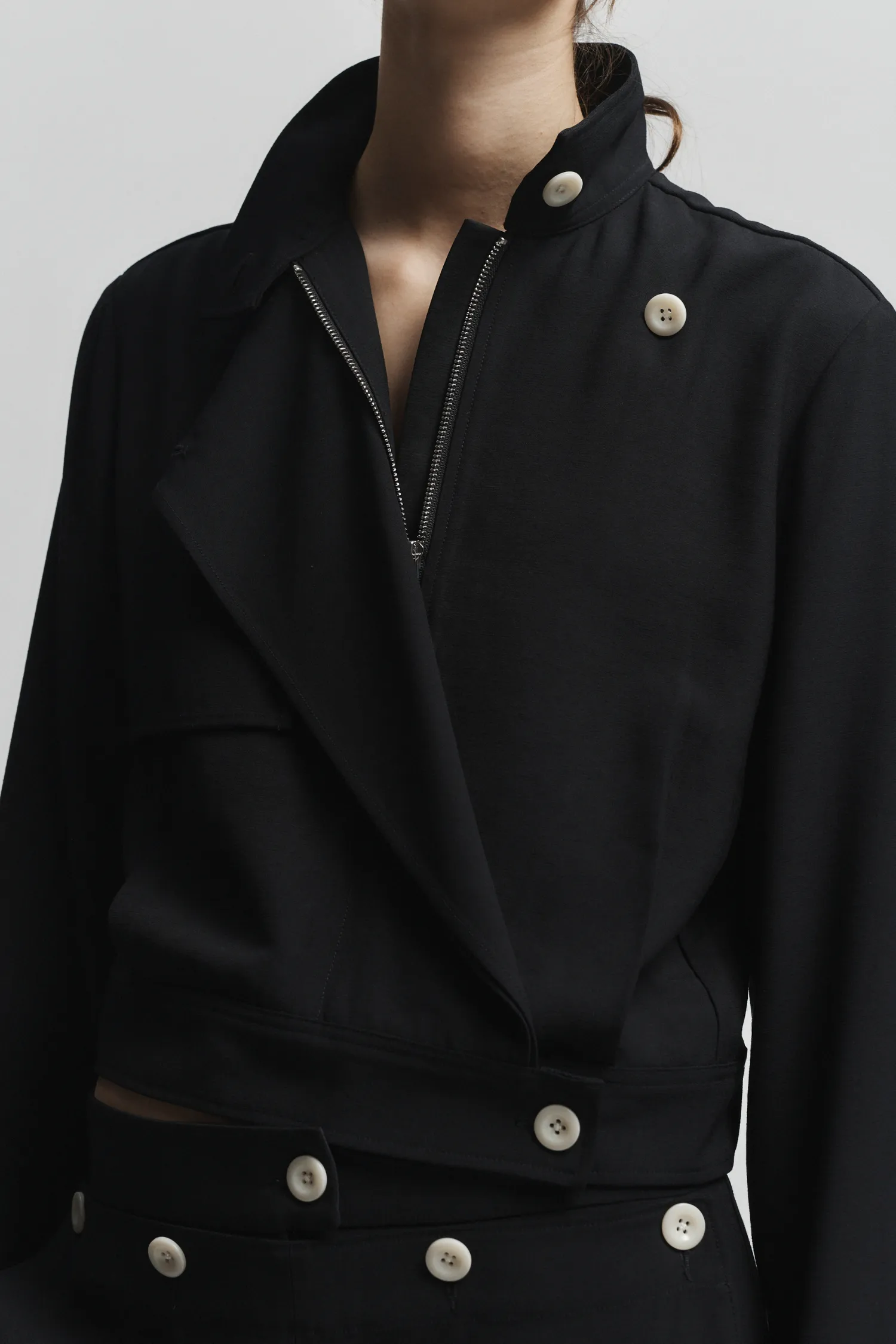 Paxton Bomber Jacket, Black sold by Saint Art product image thumbnail 3