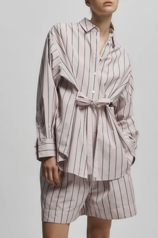 Lara Blouse, Pink Stripe sold by Saint Art