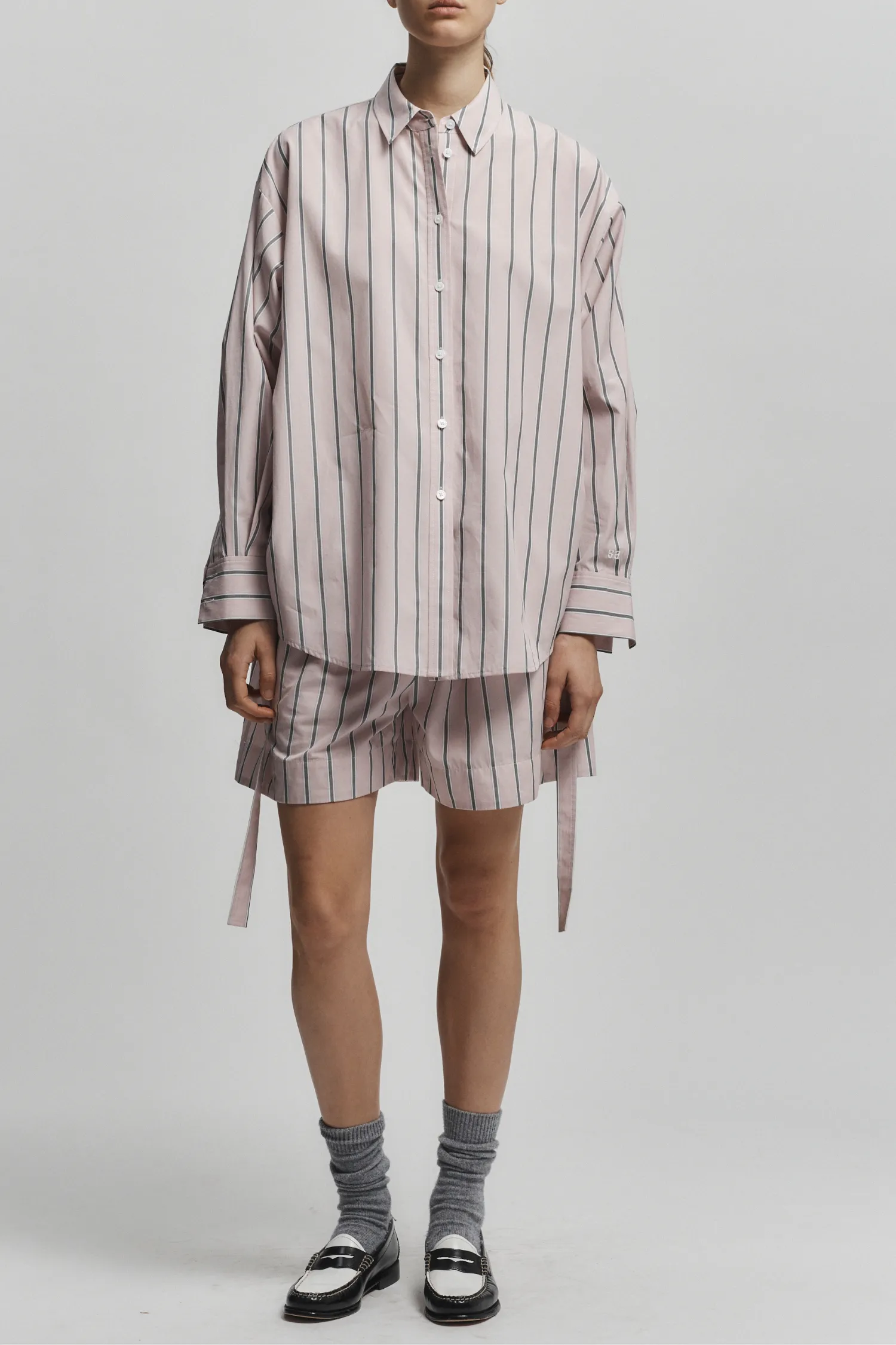 Lara Blouse, Pink Stripe sold by Saint Art product image thumbnail 5