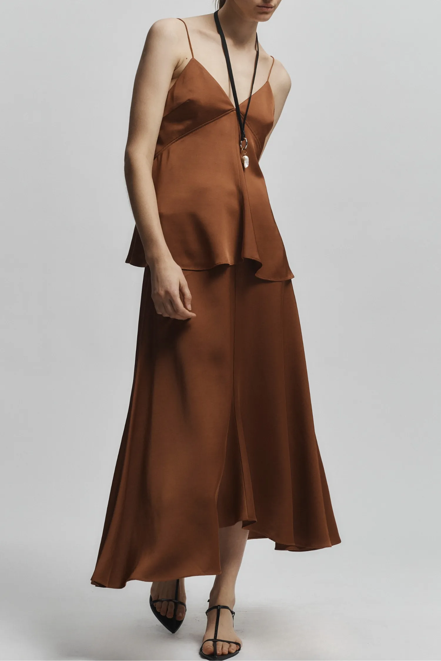 Frieda A-Line Skirt, Gingerbread sold by Saint Art product image thumbnail 5