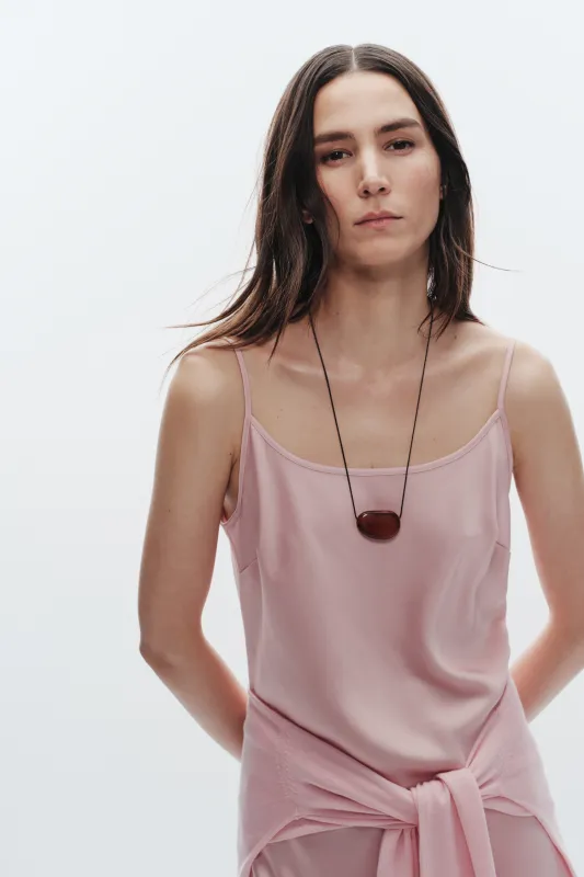 Haley Slip Dress, Petal sold by Saint Art