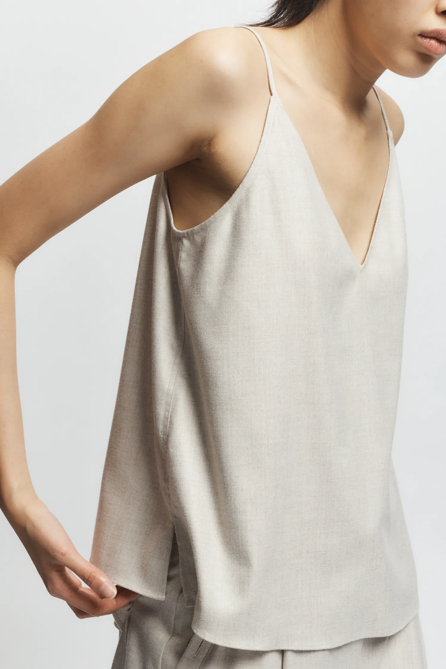 Keller V-Neck Swing Tank, Oatmeal sold by Saint Art product image thumbnail 3