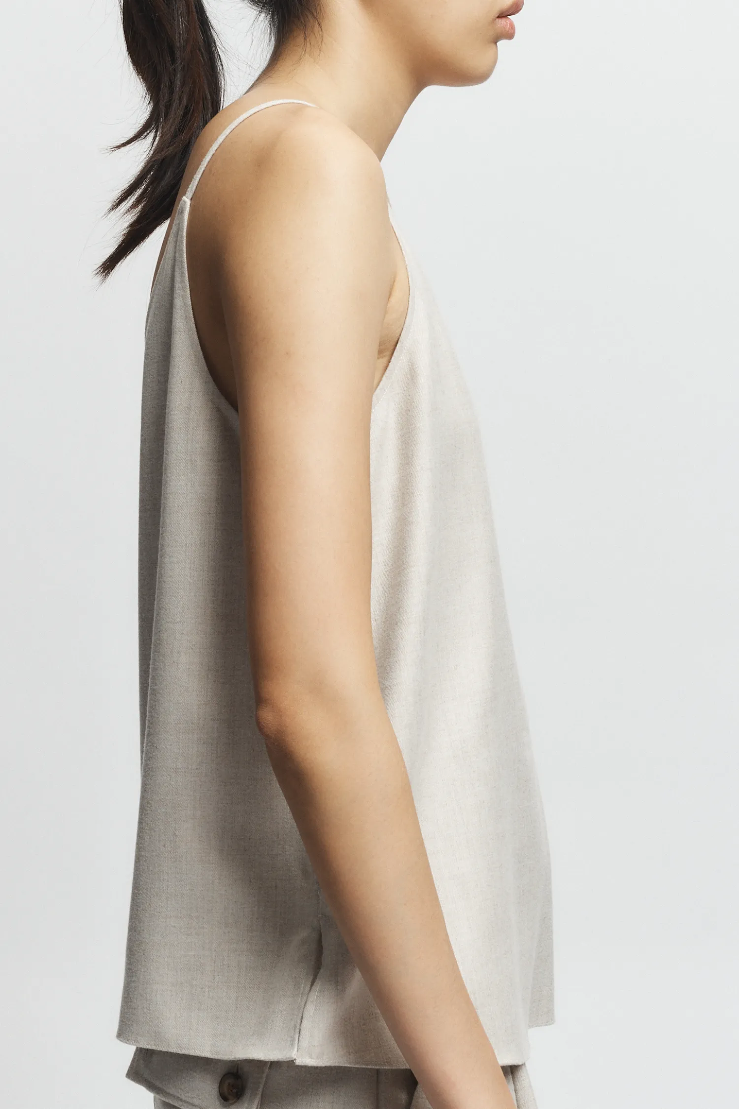 Keller V-Neck Swing Tank, Oatmeal sold by Saint Art product image thumbnail 2