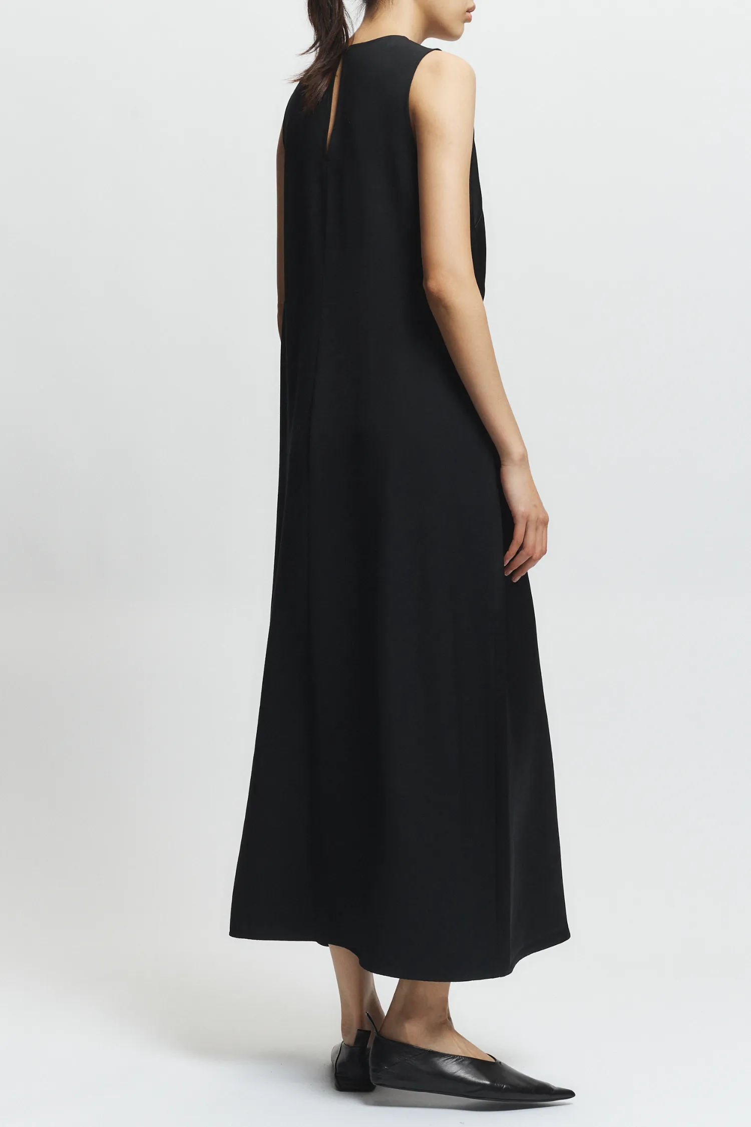 Grant Charmeuse Maxi Dress, Black sold by Saint Art product image thumbnail 5