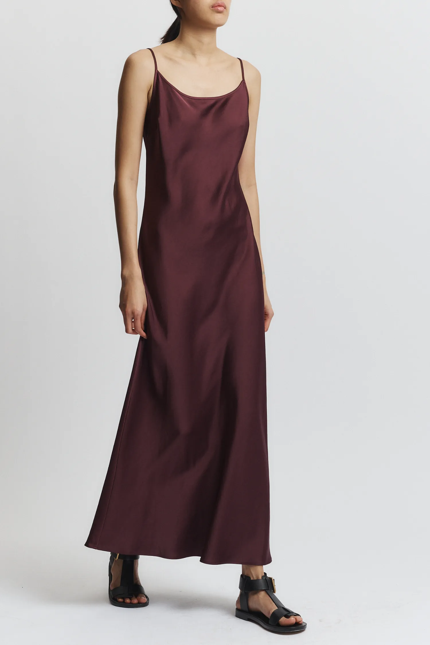 Haley Slip Dress, Grape sold by Saint Art product image thumbnail 4