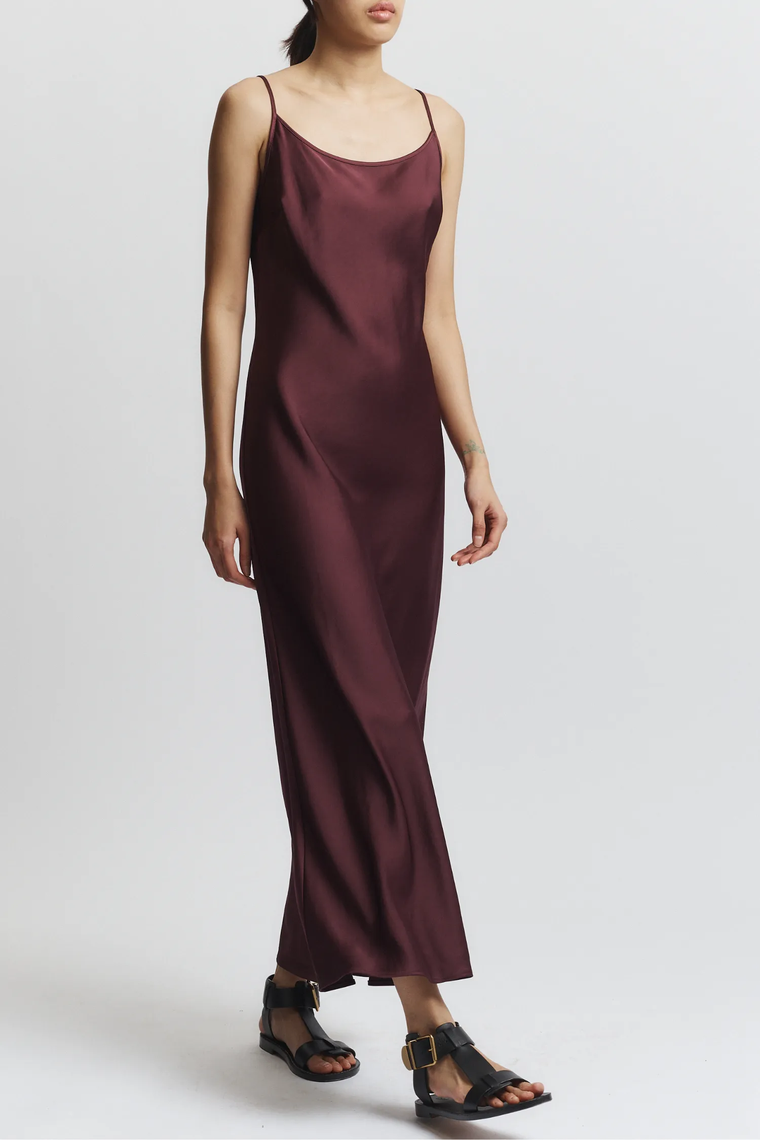 Haley Slip Dress, Grape sold by Saint Art product image thumbnail 5