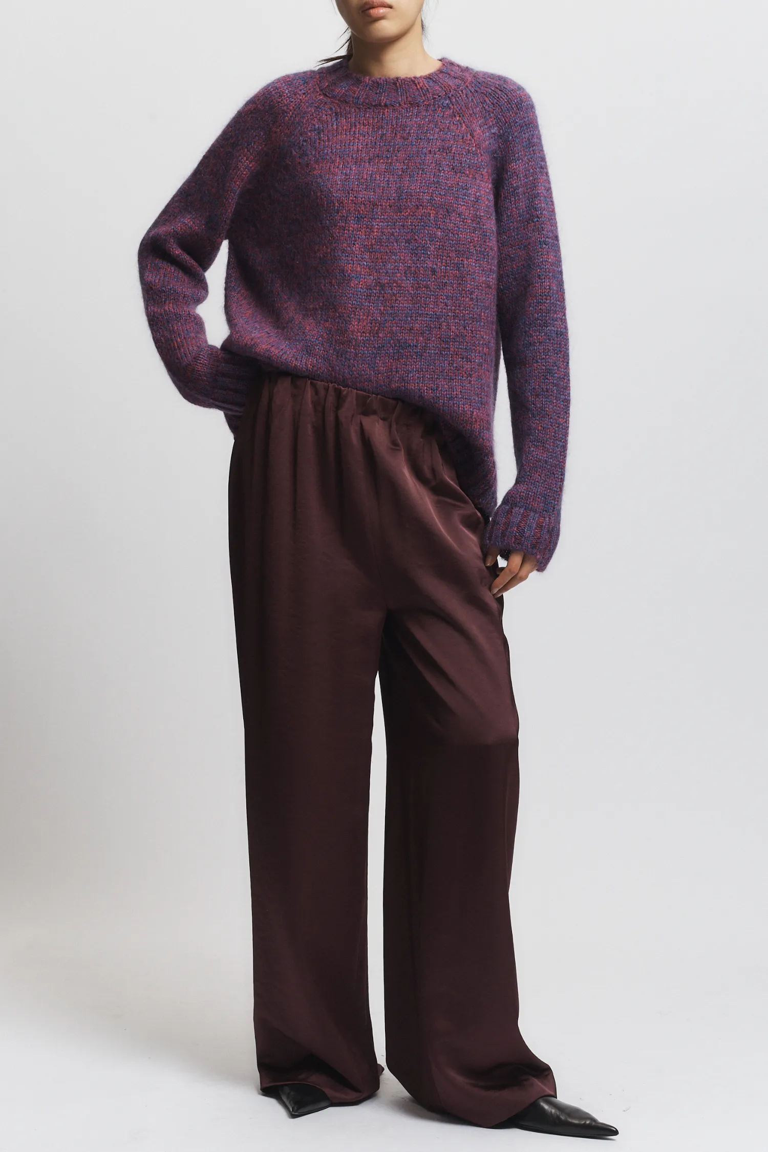 Aurora Sweater, Burgundy sold by Saint Art product image thumbnail 2