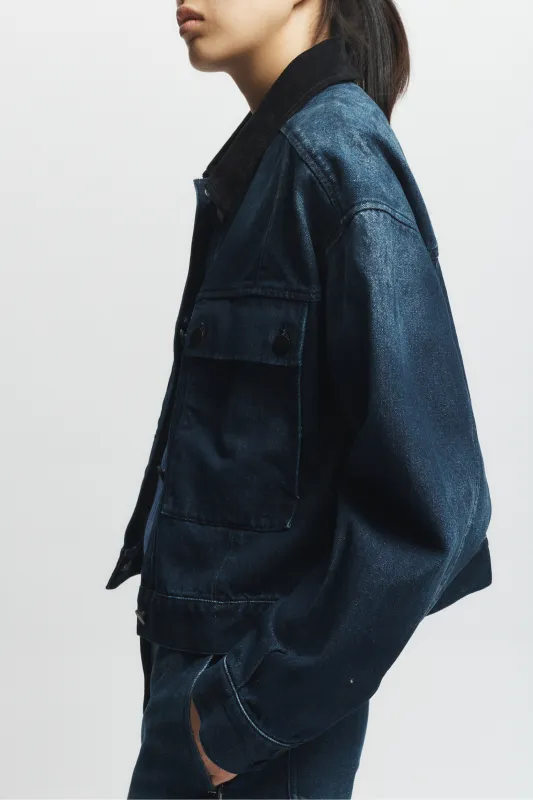 Presley Denim Jacket made by Saint Art