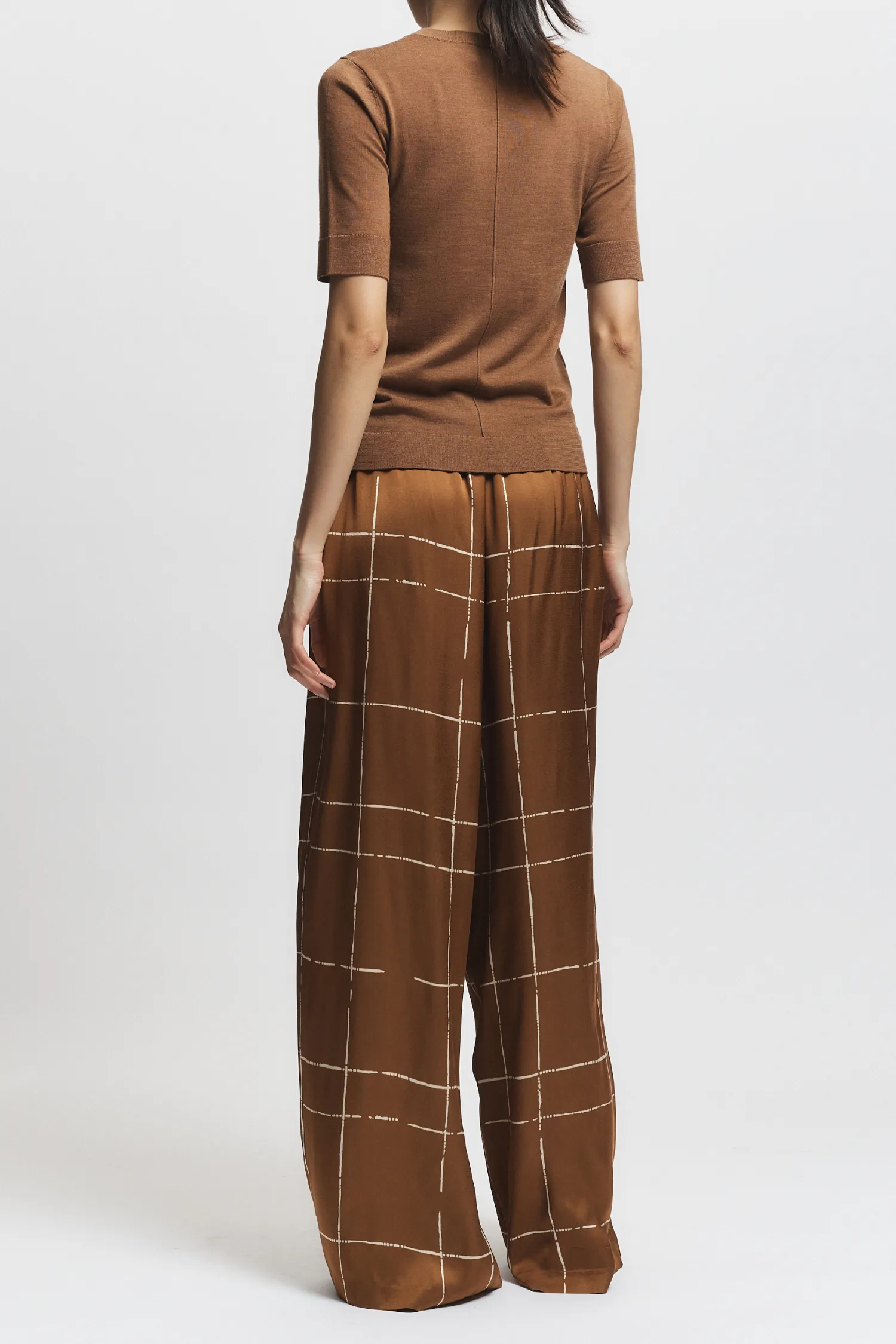 Halsey Pull-on Viscose Pant, Ginger sold by Saint Art product image thumbnail 2