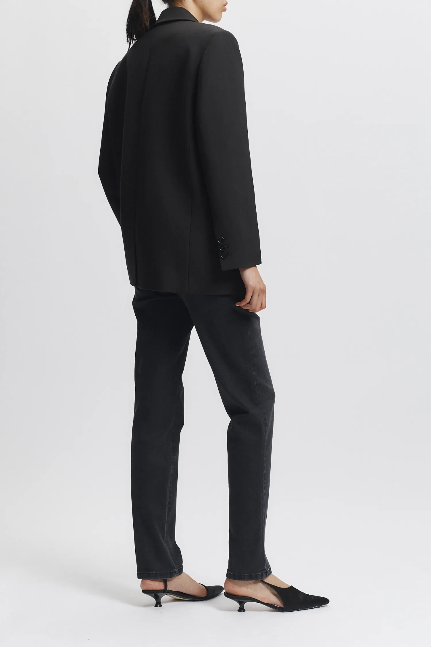 Tanner Embellished Blazer, Black sold by Saint Art product image thumbnail 4