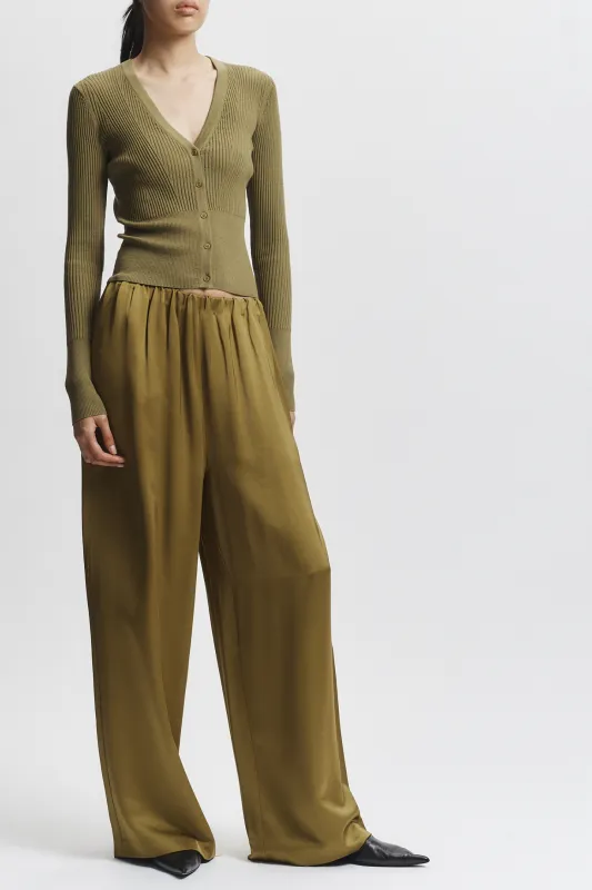 Paige Pull on Pant, Moss made by Saint Art