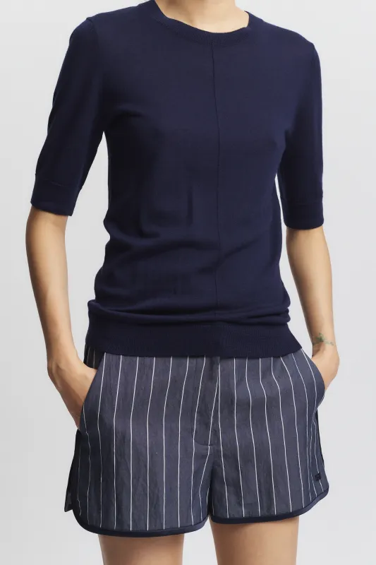 Lucia Short Sleeve Sweater sold by Saint Art