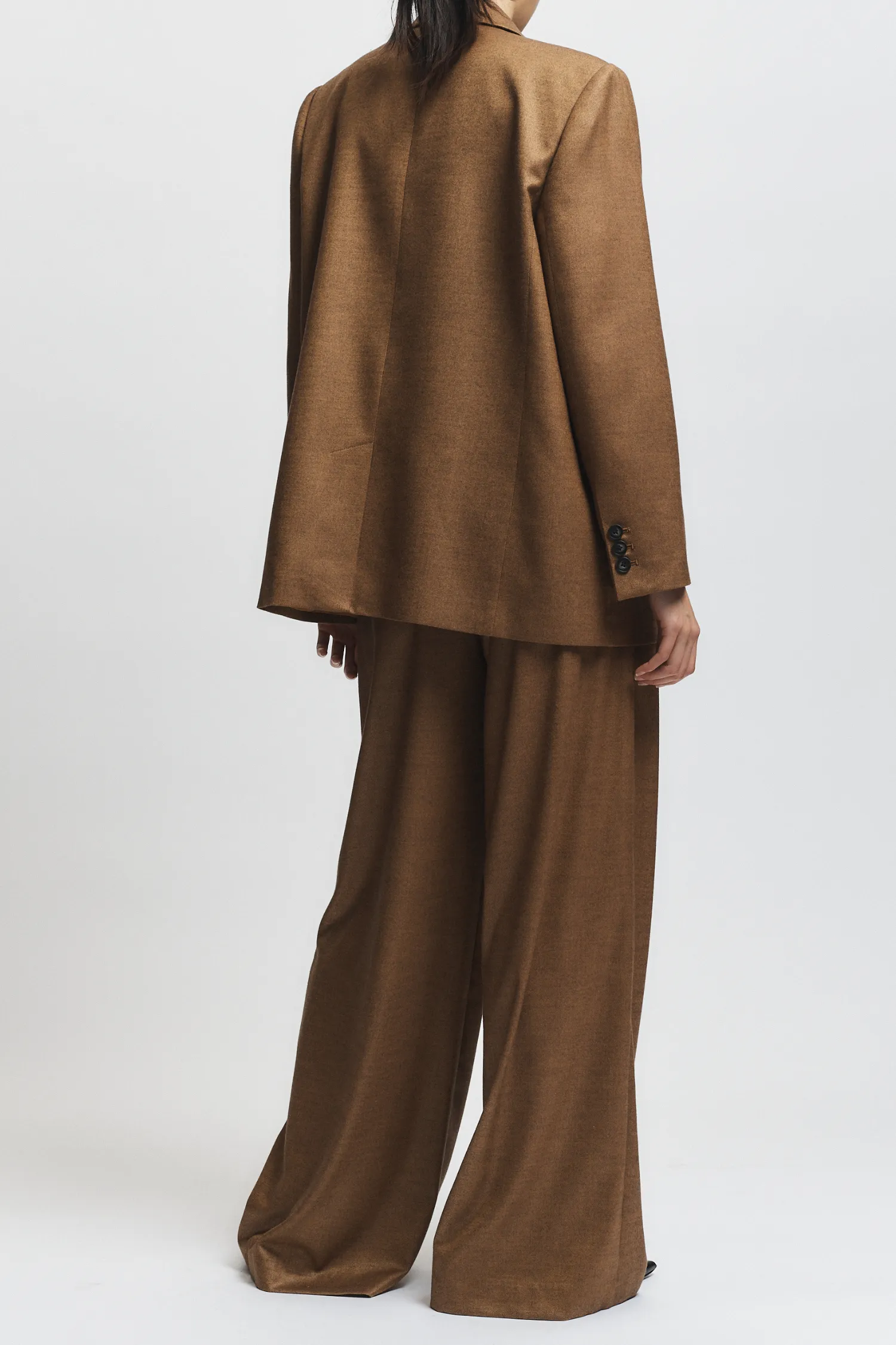 Sullivan Double-Breasted Blazer, Clove sold by Saint Art product image thumbnail 4