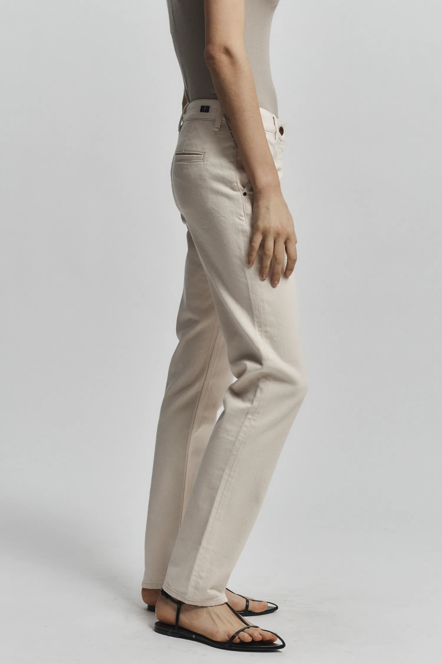Kiana Denim Pant, Natural sold by Saint Art product image thumbnail 4