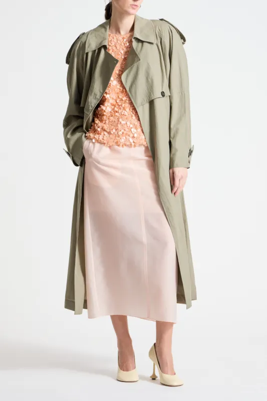 Sloan Nylon Trench made by Saint Art