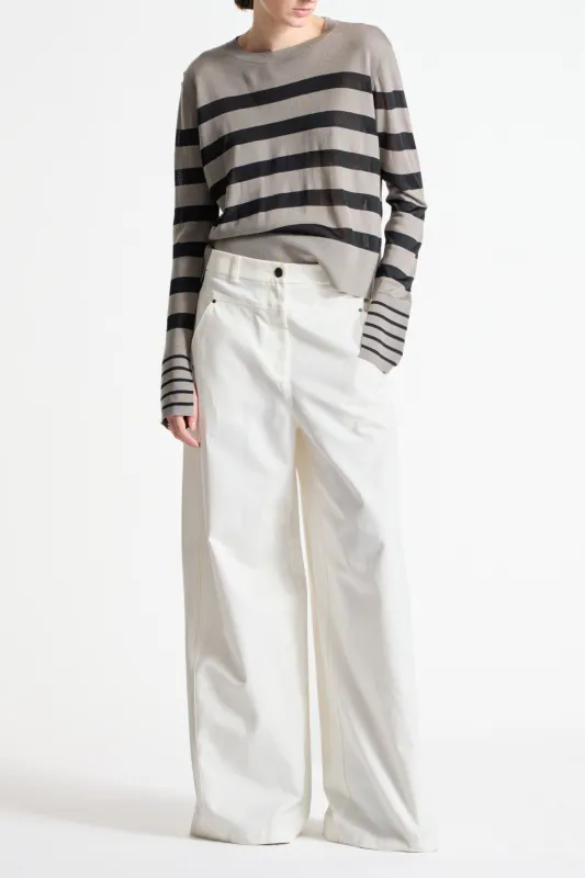 Dax, Mid-Rise, Wide-leg Trouser made by Saint Art